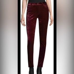 Joe’s Jeans The Charlie’s High Rise Velvet Skinny Size 25